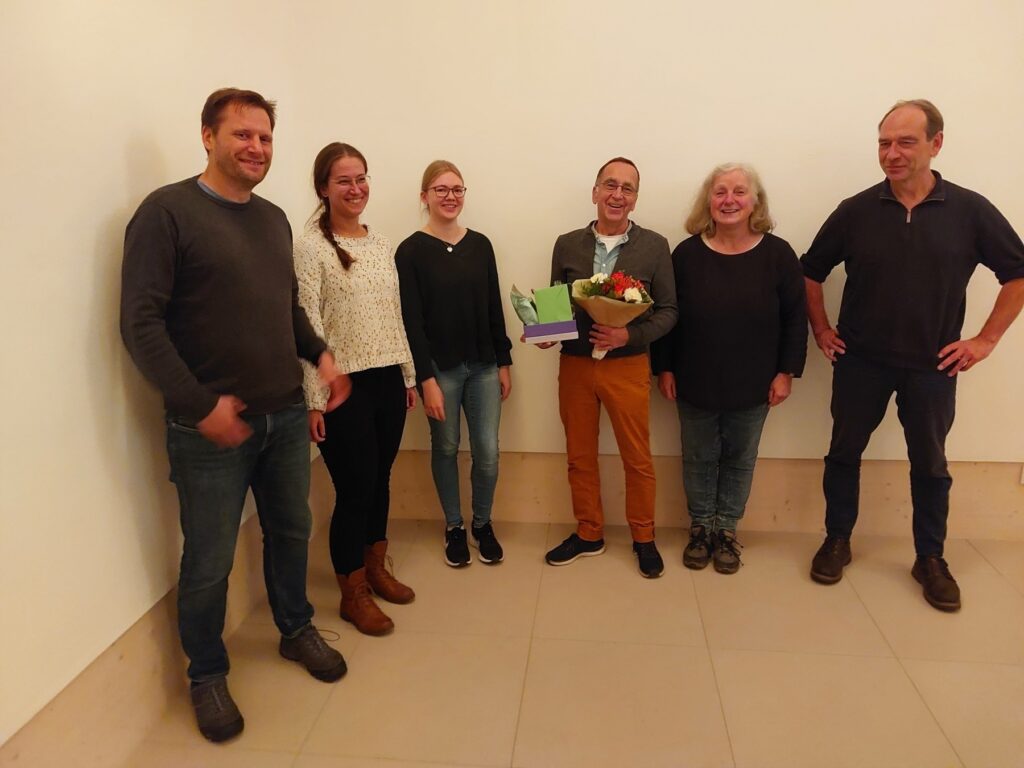 Andreas mit dem neuen Vorstand